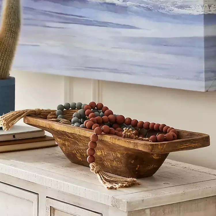 Decorative Bowls & Jars>Kirklands Home Carved Mango Wood Bowl, 23 in. Brown