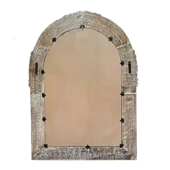 Kirklands Home Carved Wood Scroll Arch Wall Mirror Best
