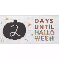 Halloween>Kirklands Home Chalk Halloween Tabletop Countdown White