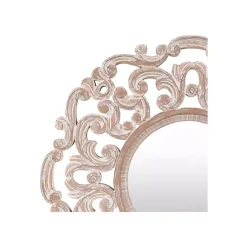 Kirklands Home Champagne Abstract Wood Mirror Discount