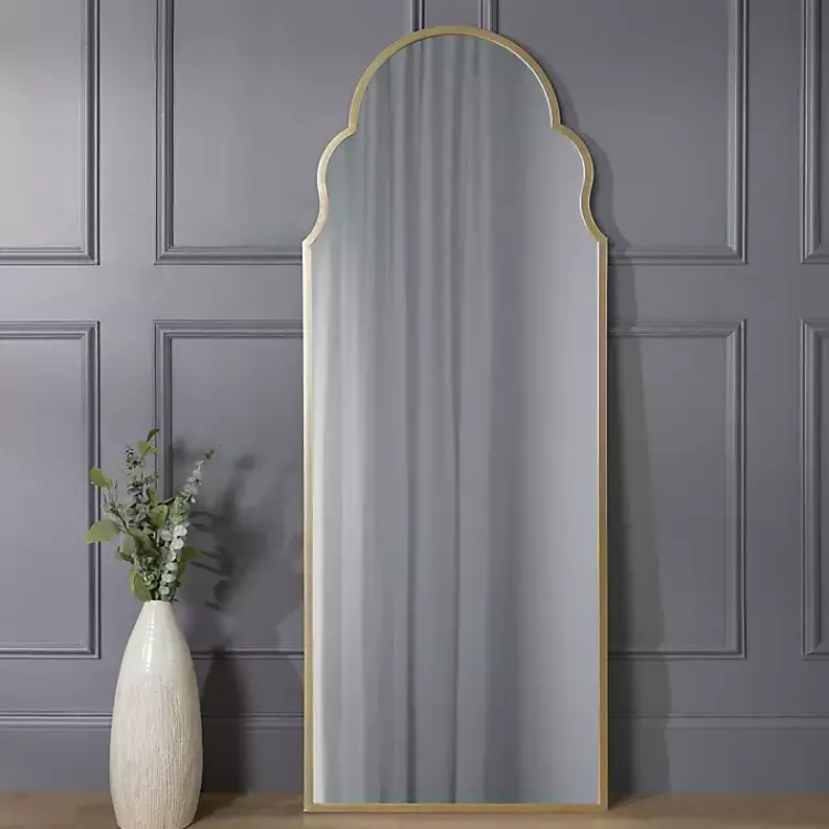 Kirklands Home Champagne Maria Arch Full Length Mirror Gold Hot
