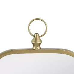 Kirklands Home Champagne Notched Corners Mirror Best