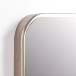 Kirklands Home Champagne Nouveau Curved Corner Mirror