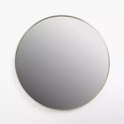 Kirklands Home Champagne Nouveau Round Wall Mirror Hot