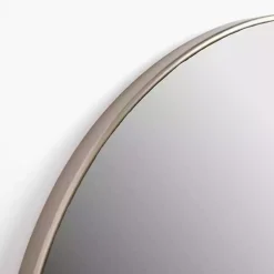 Kirklands Home Champagne Nouveau Round Wall Mirror Hot