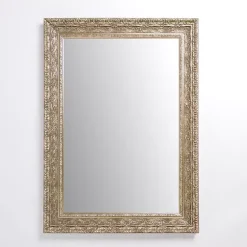 Kirklands Home Champagne Vintage Wall Mirror Gold Clearance