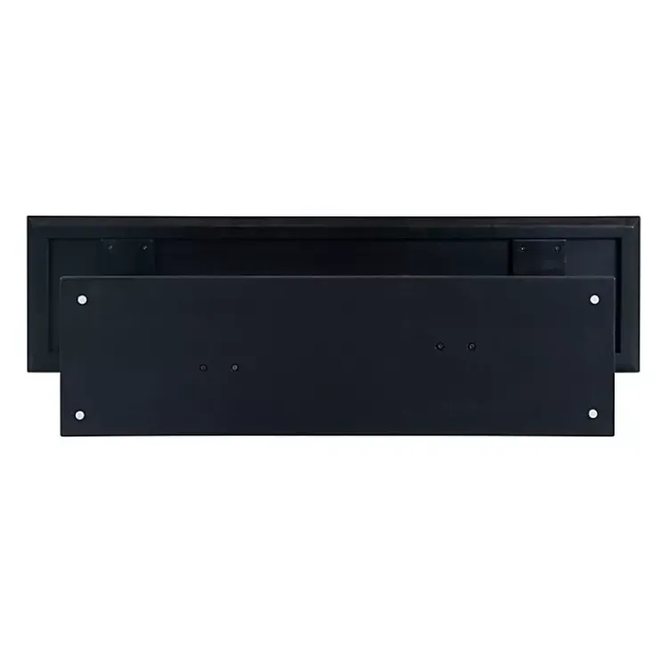 Kirklands Home Charcoal Ramus Console Table Black