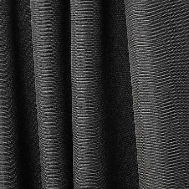 Kirklands Home Charcoal Cabana Outdoor Curtain Panel Set, 108 in.
