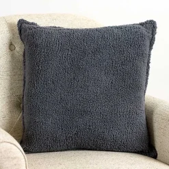 Pillows>Kirklands Home Charcoal Cozy Waffle Pillow Gray