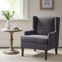 Kirklands Home Charcoal Decker Martha Stewart Accent Chair Gray Clearance