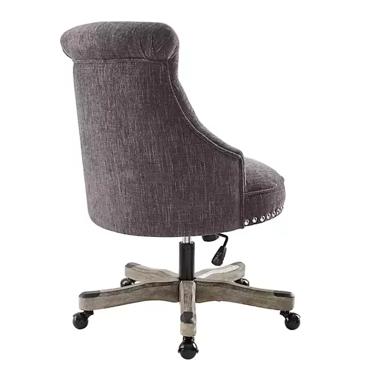 Kirklands Home Charcoal Miller Tufted Office Chair Gray Online
