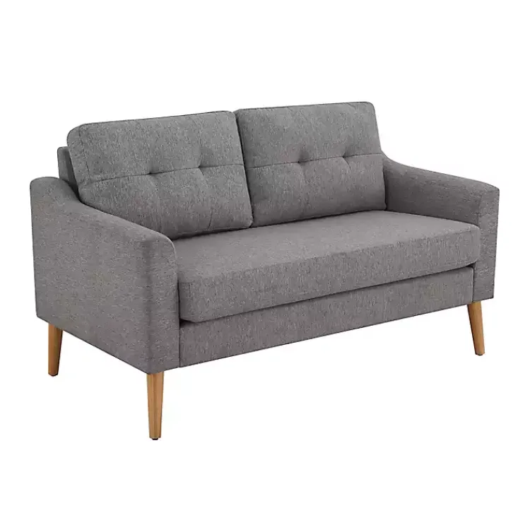 Kirklands Home Charcoal 2-pc. Loveseat & Ottoman Set Gray Sale