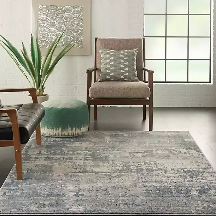Kirklands Home Charcoal Tally Textured Area Rug, 5x7 Discount