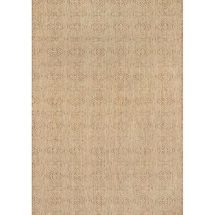 Kirklands Home Charlotte Elegant Outdoor Rug, 8x10 Tan