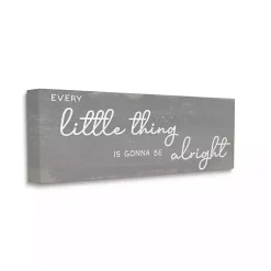 Kirklands Home Charming Every Little Thing Wall Plaque Gray Sale