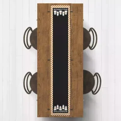Halloween>Kirklands Home Checker Happy Halloween Ghost Table Runner, 90 in.