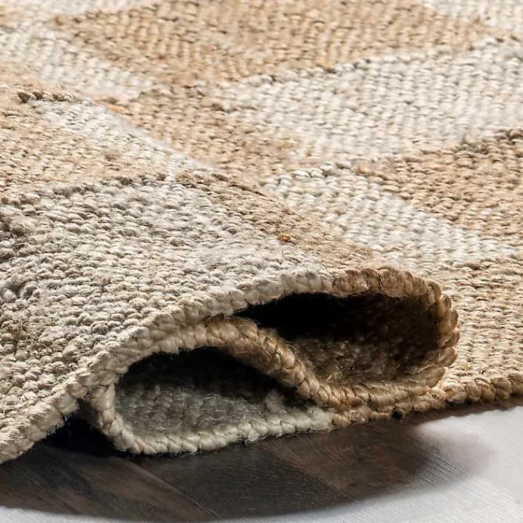 Kirklands Home Checkered Jute Area Rug, 8x10 Sale