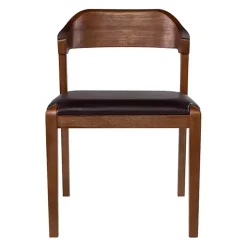 Kirklands Home Chestnut Ramus Dining Side Chairs, Set of 2 Brown Sale
