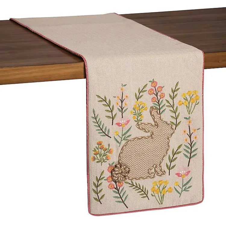 Kirklands Home Chevron Garden Bunny Table Runner Sale