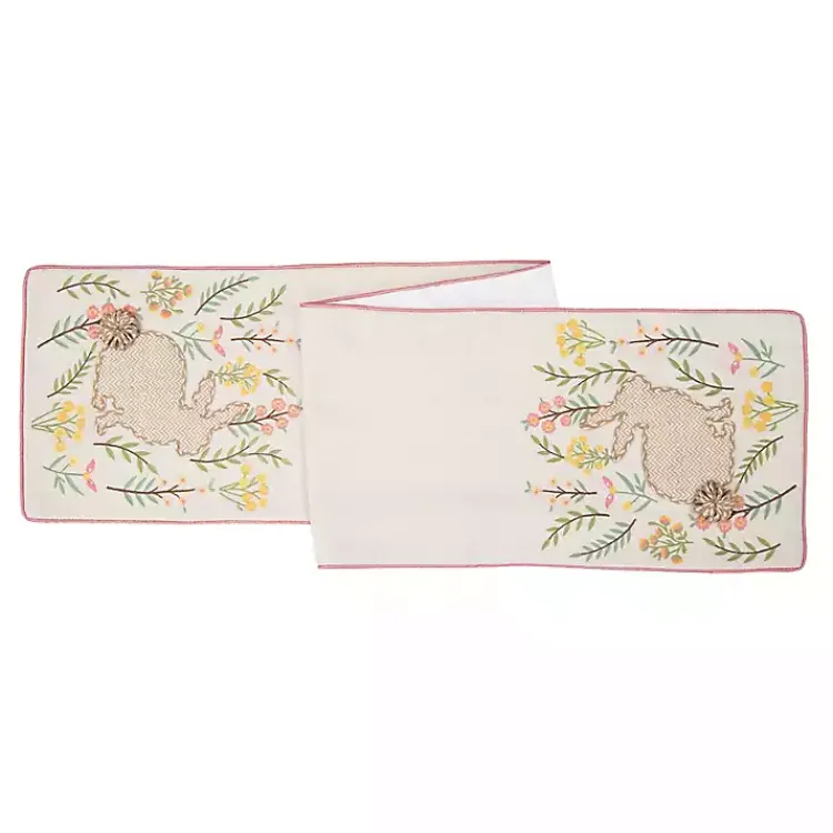 Kirklands Home Chevron Garden Bunny Table Runner Sale
