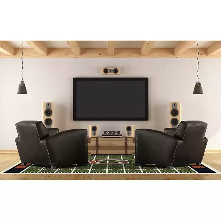 Kirklands Home Chicago Bears Home Field Area Rug, 6x8 Green