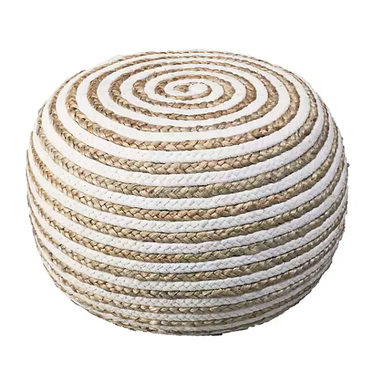 Poufs & Floor Cushions>Kirklands Home Chipper Braided Pouf