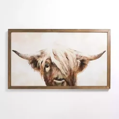 Kirklands Home Chocolate Milk Cow Framed Art Print Clearance