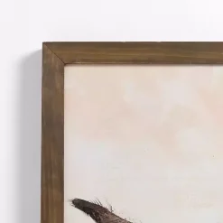 Kirklands Home Chocolate Milk Cow Framed Art Print Clearance