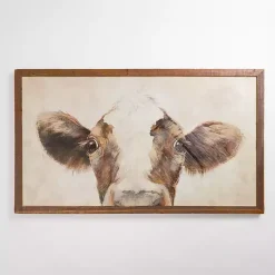 Kirklands Home Chocolate Milk Framed Art Print New