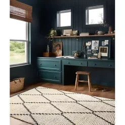 Kirklands Home Chris Loves Julia x Loloi Alice Cream Runner, 2x4 New