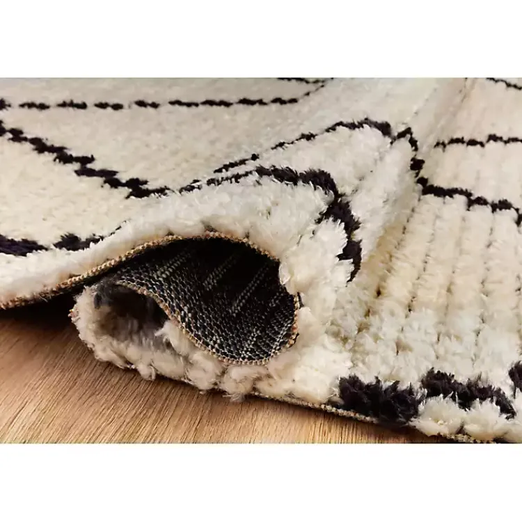 Kirklands Home Chris Loves Julia x Loloi Alice Cream Runner, 2x4 New