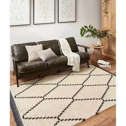 Kirklands Home Chris Loves Julia x Loloi Alice Cream Rug, 5x7 Online