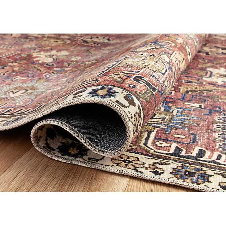 Kirklands Home Chris Loves Julia x Loloi Jules Merlot Rug, 7x9 Best