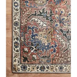 Kirklands Home Chris Loves Julia x Loloi Jules Merlot Rug, 7x9 Best