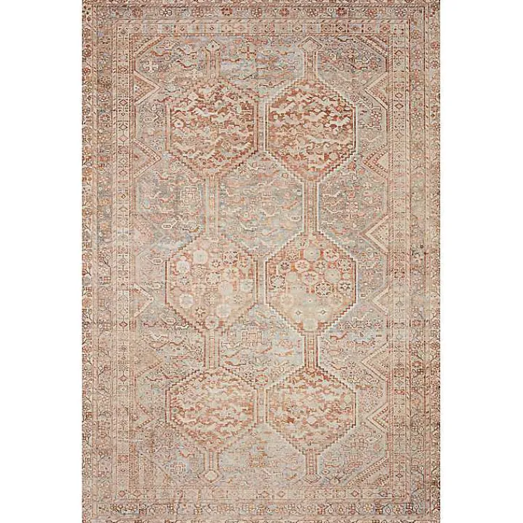 Kirklands Home Chris Loves Julia x Loloi Jules Orange Rug, 2x9 Discount