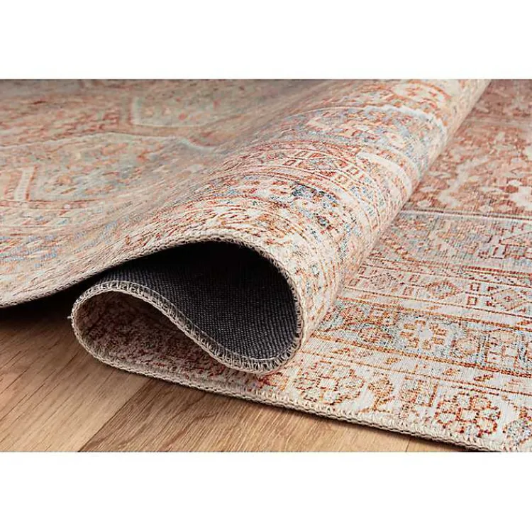 Kirklands Home Chris Loves Julia x Loloi Jules Orange Rug, 2x9 Discount