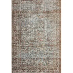 Kirklands Home Chris Loves Julia x Loloi Jules Lagoon Rug, 5x7 Multi Clearance