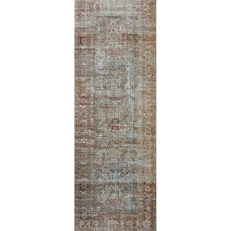 Kirklands Home Chris Loves Julia x Loloi Jules Lagoon Rug, 5x7 Multi Clearance