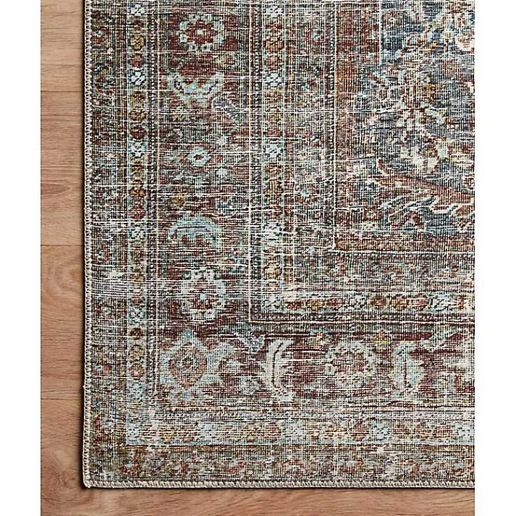 Kirklands Home Chris Loves Julia x Loloi Jules Lagoon Rug, 5x7 Multi Clearance