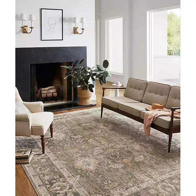 Kirklands Home Chris Loves Julia x Loloi Sage Rosemarie Rug, 6x9 Green Hot