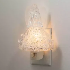 Christmas Decorations>Kirklands Home Christmas Angel Night Light Clear