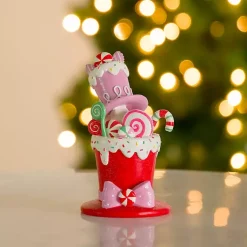 Christmas Decorations>Kirklands Home Christmas Candy Top Hat