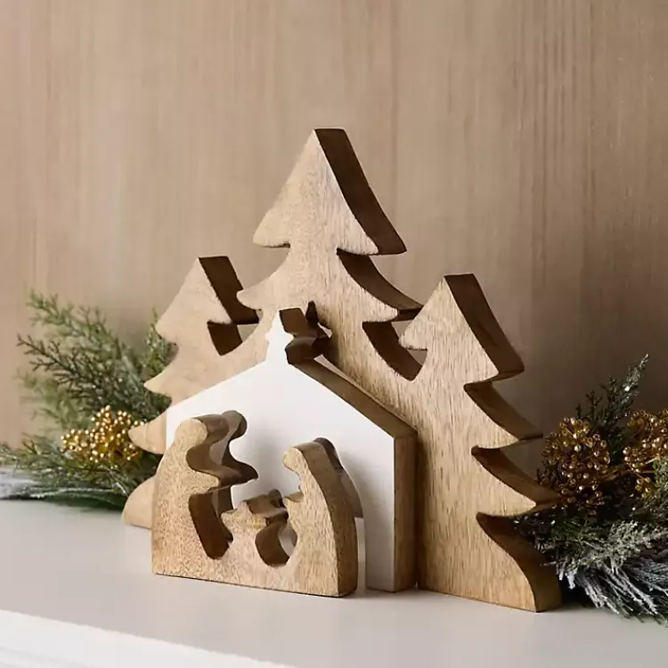 Christmas Decorations>Kirklands Home Christmas Nativity Nesting Table Decoration