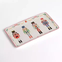 Kirklands Home Christmas Nutcracker Serving Platter Outlet