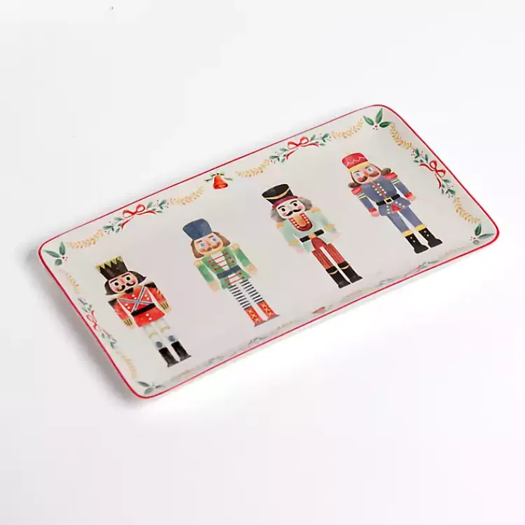 Kirklands Home Christmas Nutcracker Serving Platter Outlet