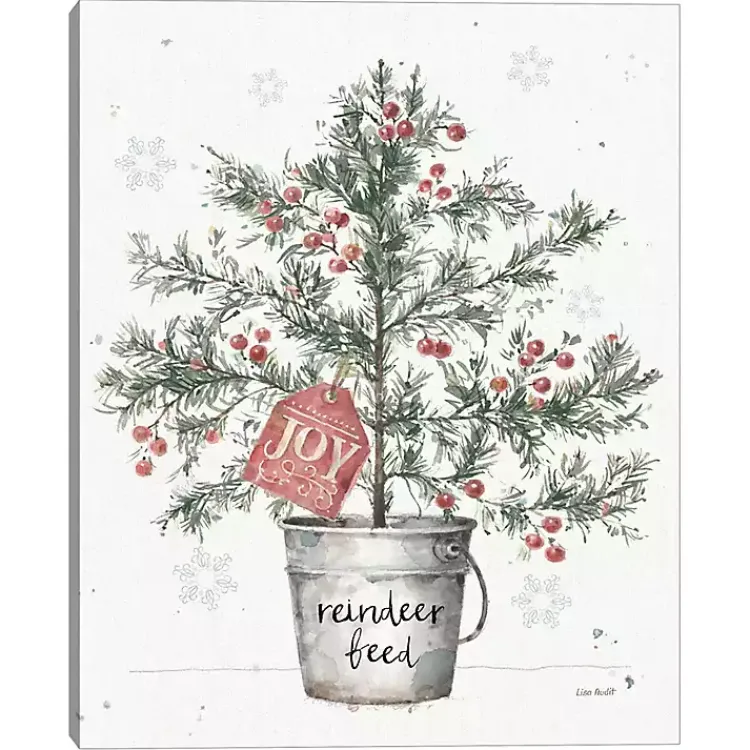 Christmas Art & Wall Decor>Kirklands Home Christmas Tree Canvas Art Print