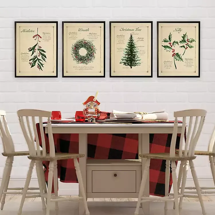 Christmas Art & Wall Decor>Kirklands Home Christmas Tree Definition Framed Art Print