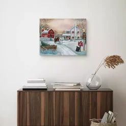 Christmas Art & Wall Decor>Kirklands Home Christmas Tree Farm Canvas Art Print Multi