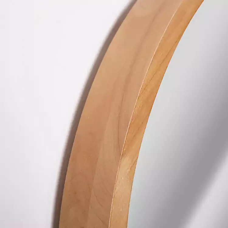Kirklands Home Ciarra Natural Wood Arch Wall Mirror Discount