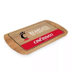 Kirklands Home Cincinnati Bearcats Wood and Glass Serving Board Discount
